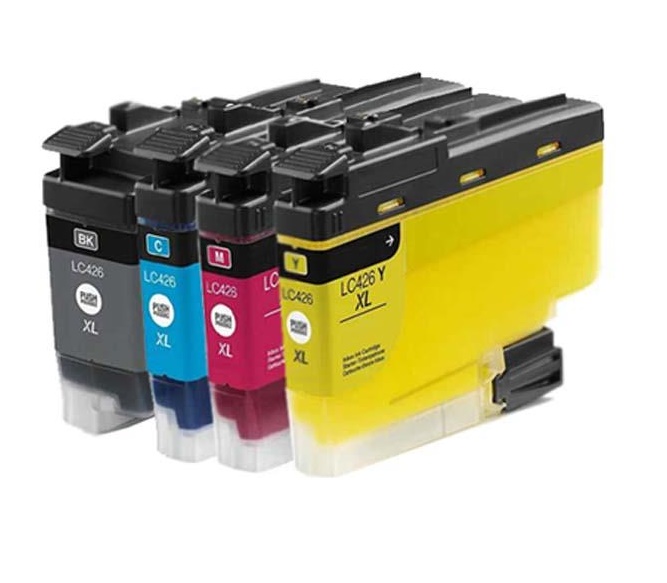 Brother LC426XL Compatible Ink Cartridges full Set of 4 (Black,Cyan,Magenta,Yellow)